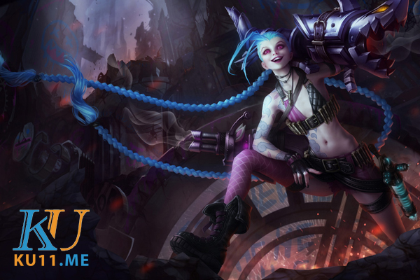 Jinx - Tướng Ad khắc tinh Kog’Maw Jinx - Tướng Ad khắc tinh Kog’Maw