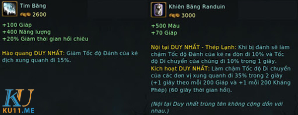 Trang bị khắc chế Kog’Maw Trang bị khắc chế Kog’Maw
