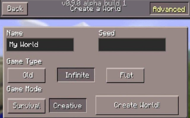 Chế độ chơi Minecraft Chế độ chơi Minecraft