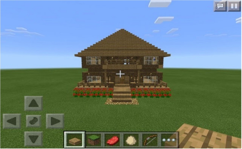 Cách xây nhà trong Minecraft