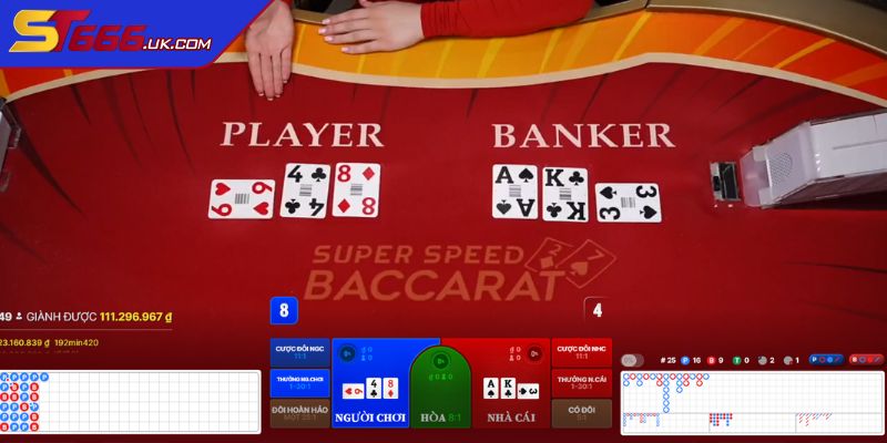 Bật mí các chiến thuật chơi Baccarat tại ST666 hiệu quả