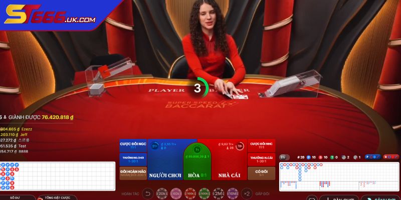 Giới thiệu tổng quan về thế giới Baccarat tại ST666